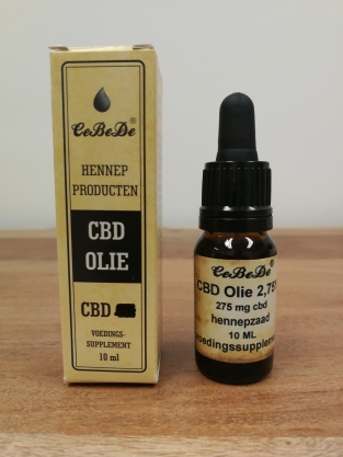 CBD olie 2.75% Hennepzaad