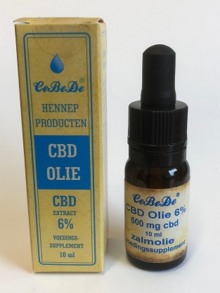 CBD Olie 6% Zalm