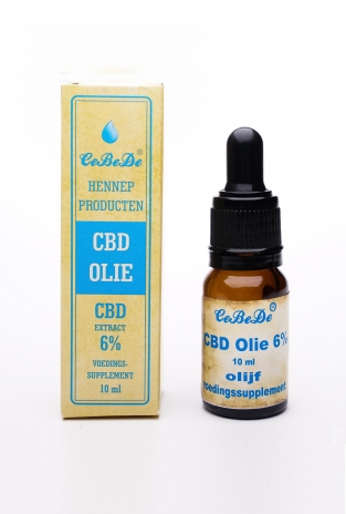 CBD Olie 6% Olijf